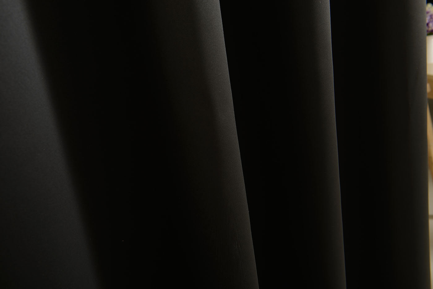 Verdunkelungsvorhang Ösen matt uni Farben blickdicht Blackout 20600