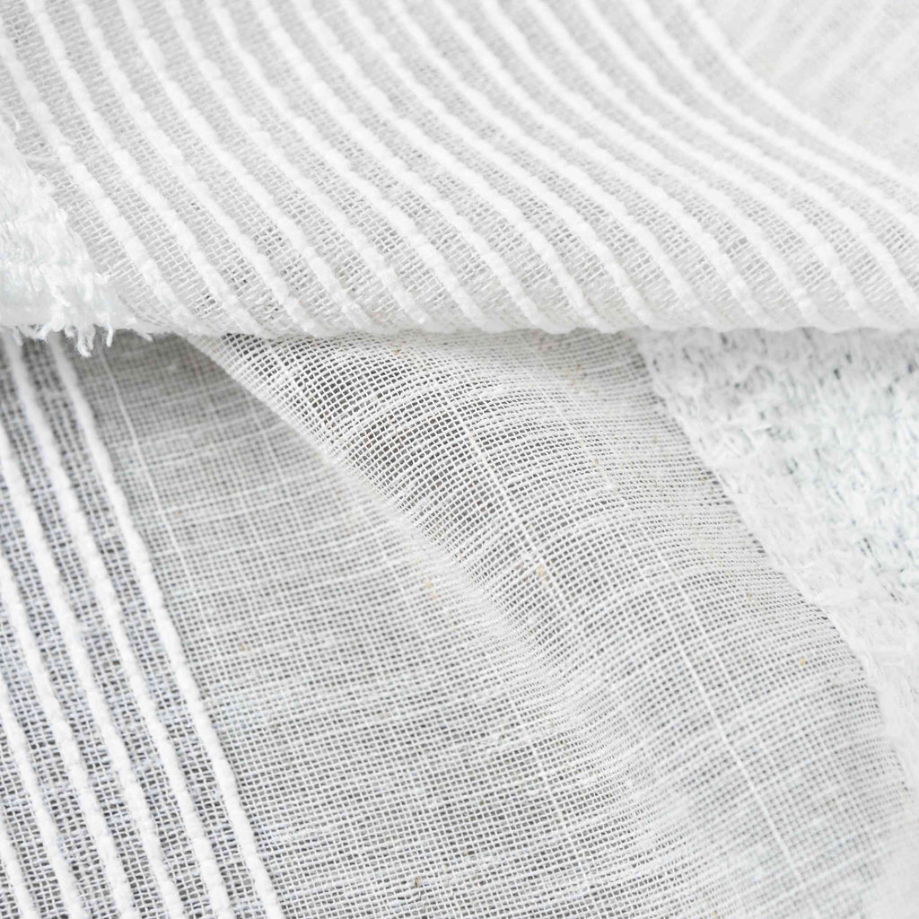 Halbtransparente Schiebegardine mit Paneelwagen HxB 245x60 cm Natur Meliert »Halle« Chenille Leinenbindung Lichtdurchlässig Halbtransparent 202480P