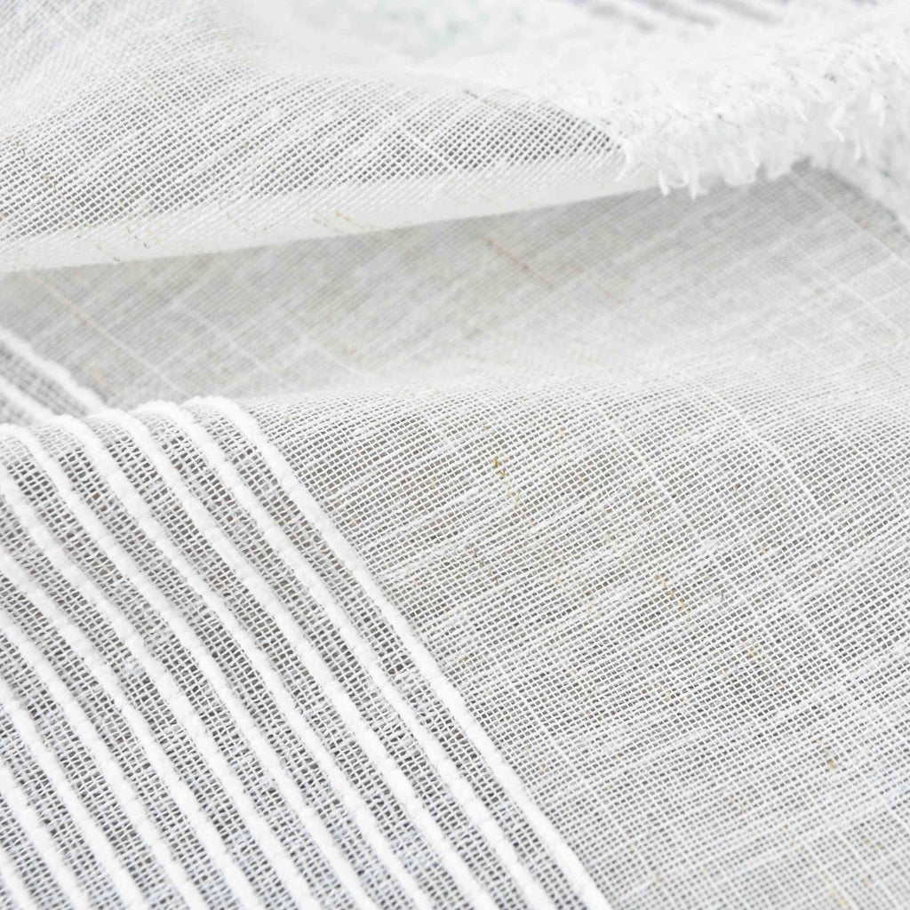 Halbtransparente Schiebegardine mit Paneelwagen HxB 245x60 cm Natur Meliert »Halle« Chenille Leinenbindung Lichtdurchlässig Halbtransparent 202480P
