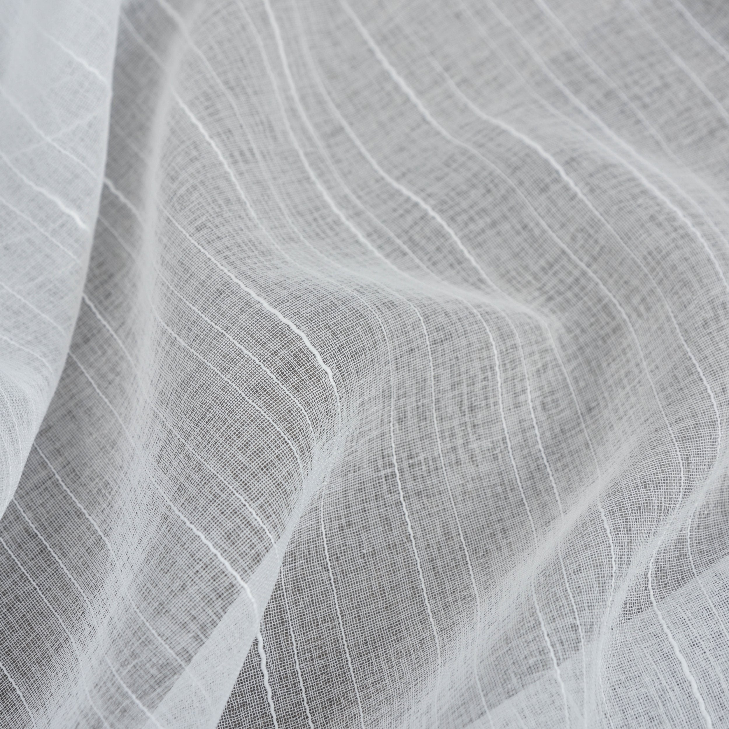2er Set Gardinen »Dresden« Ösen HxB 245x135 cm Natur Raffhalter filigran leicht modern elegant Linienmuster 202440-2