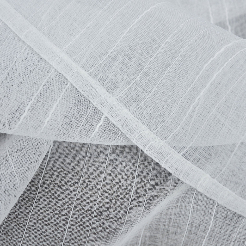 Gardine »Dresden« Ösen HxB 245x135 cm Natur Raffhalter filigran leicht modern elegant Linienmuster 202440