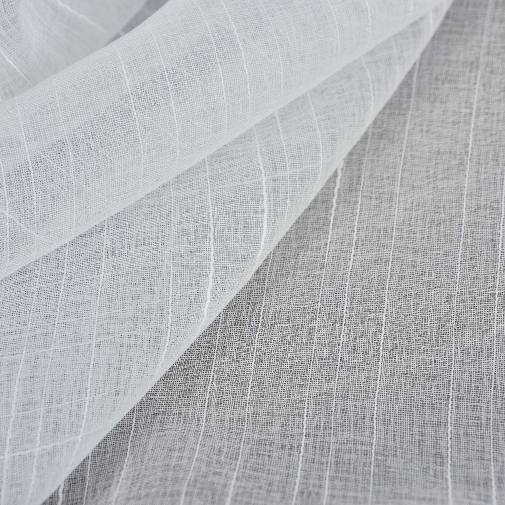 Gardine »Dresden« Ösen HxB 245x135 cm Natur Raffhalter filigran leicht modern elegant Linienmuster 202440