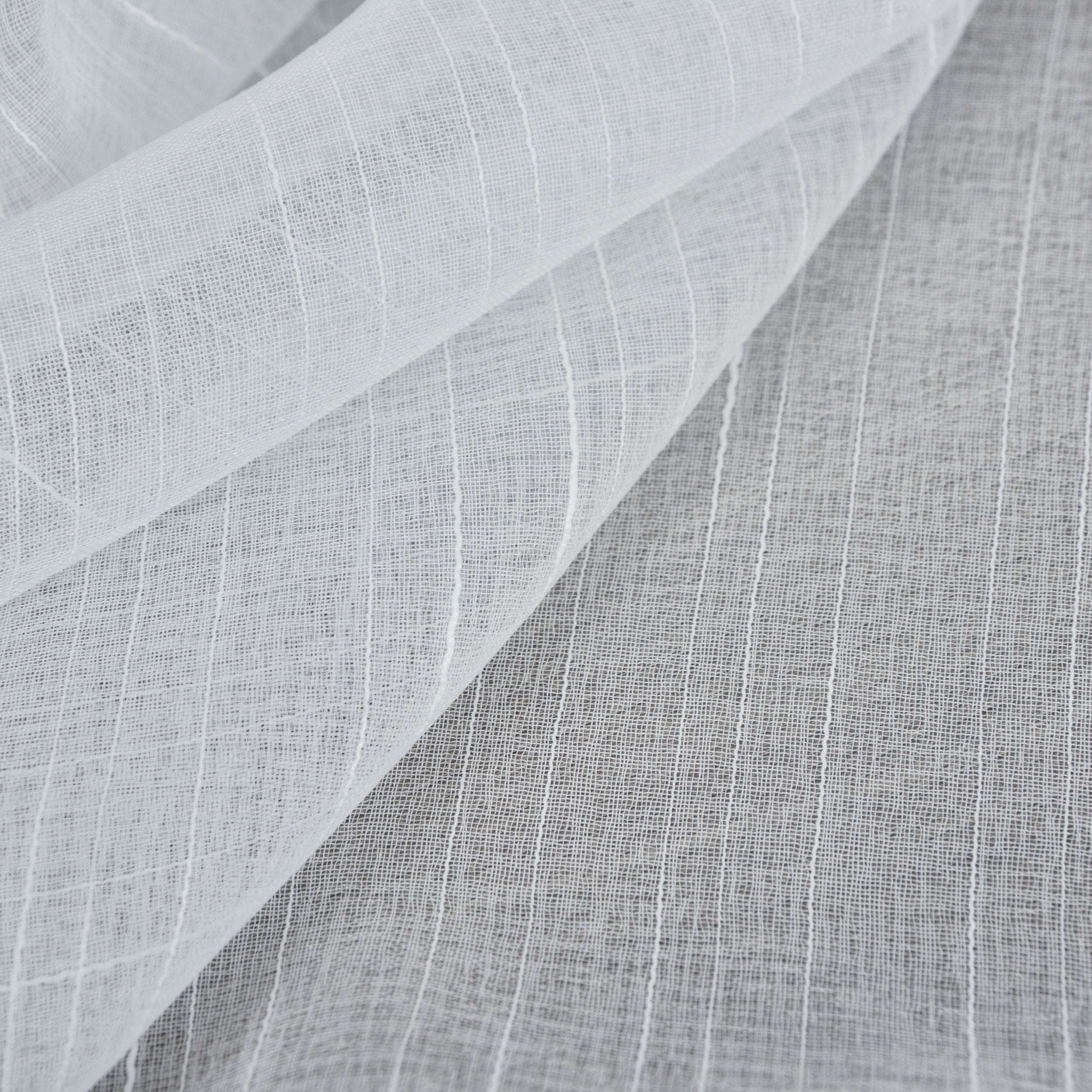 Gardine »Dresden« Ösen HxB 245x135 cm Natur Raffhalter filigran leicht modern elegant Linienmuster 202440