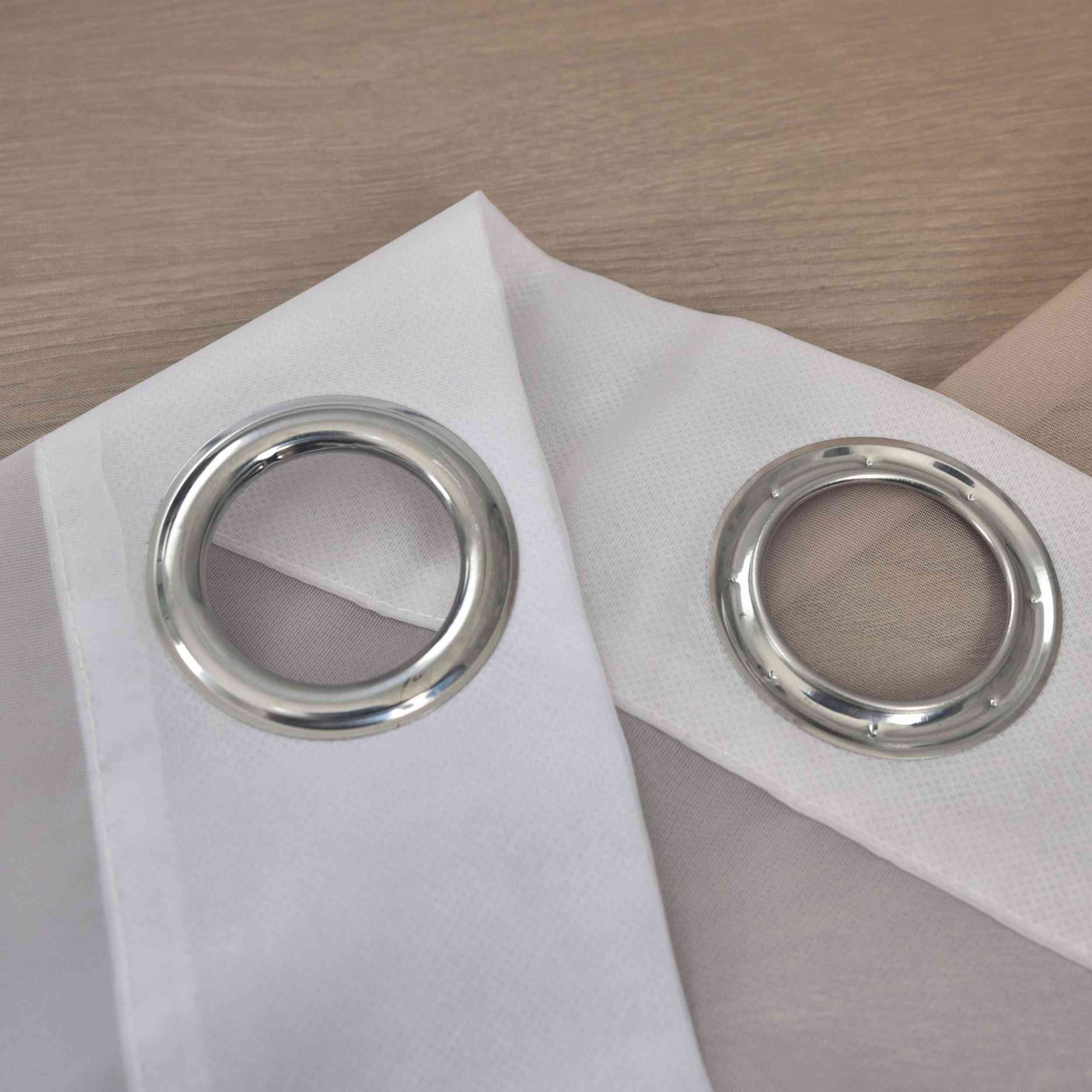 2er Pack Gardinen Vertikal Farbverlauf Druck Transparent »Modena« mit Ösen und Raffhalter, Vorhang, Dekoschal 10000183
