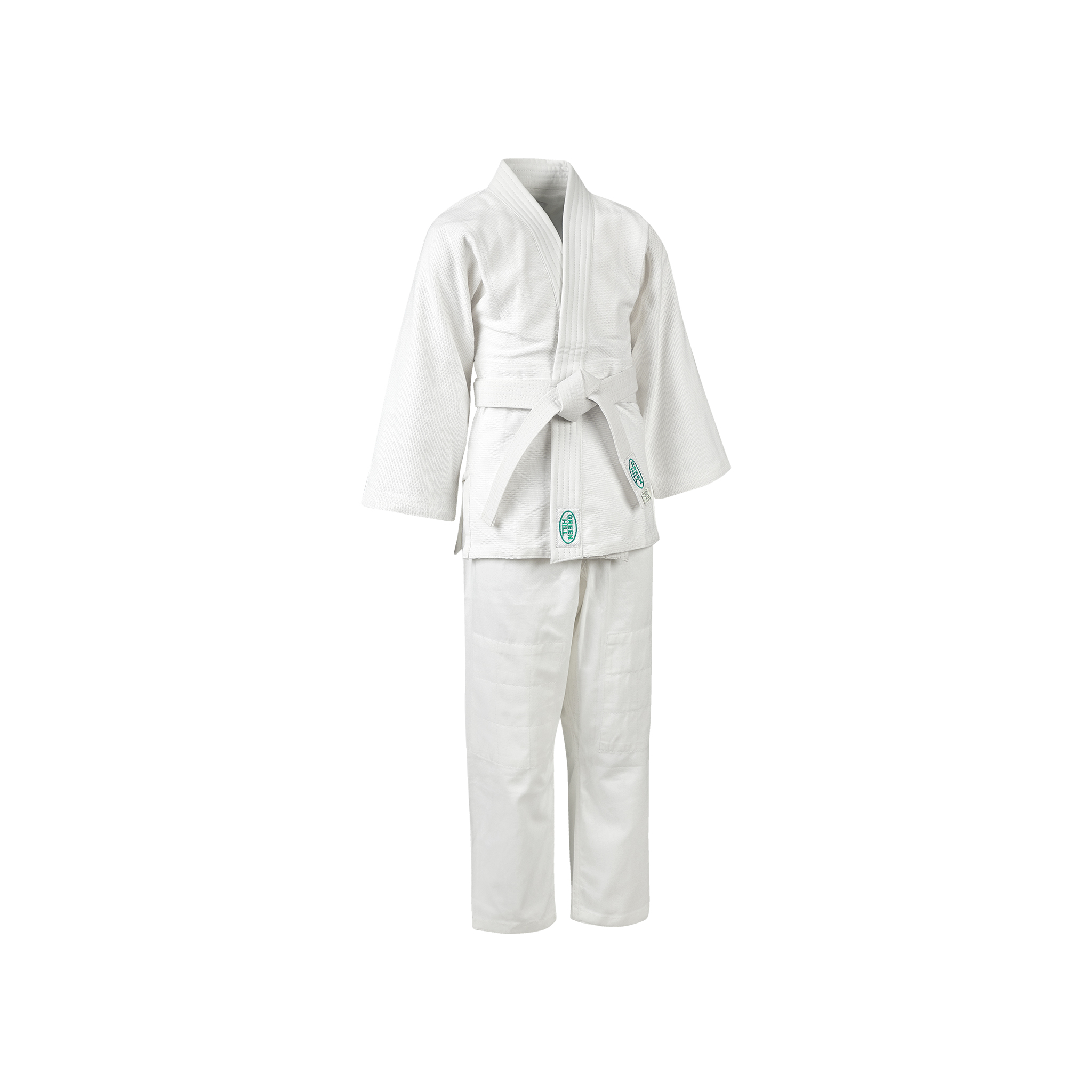 Green Hill Judoanzug CLUB 450 g/m² rundes Logo
