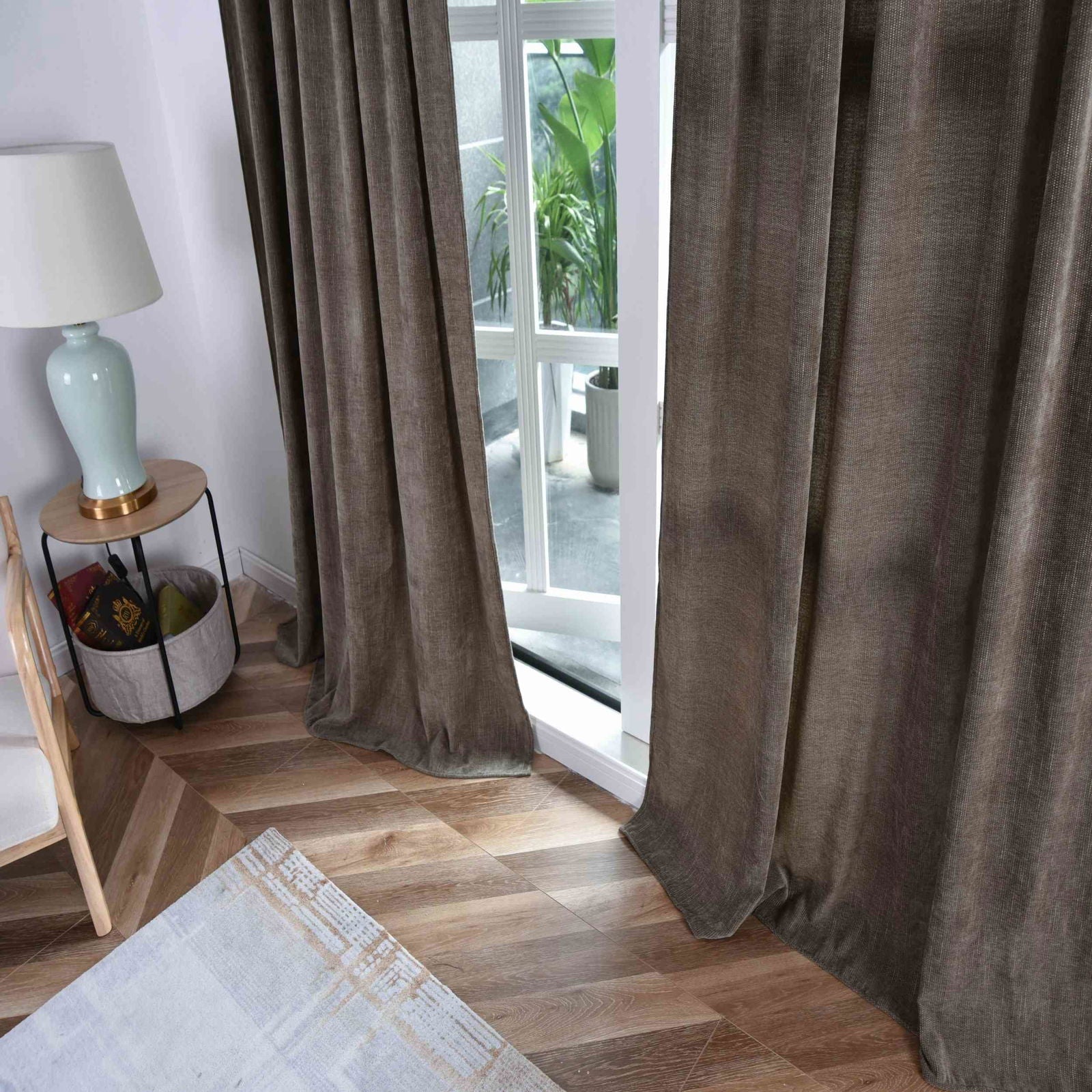 Jacquard-Vorhang mit Lurex-Effektgarn »HAVANNA« Multiband-Aufhängung: Luxus für Ihr Zuhause 2023340
