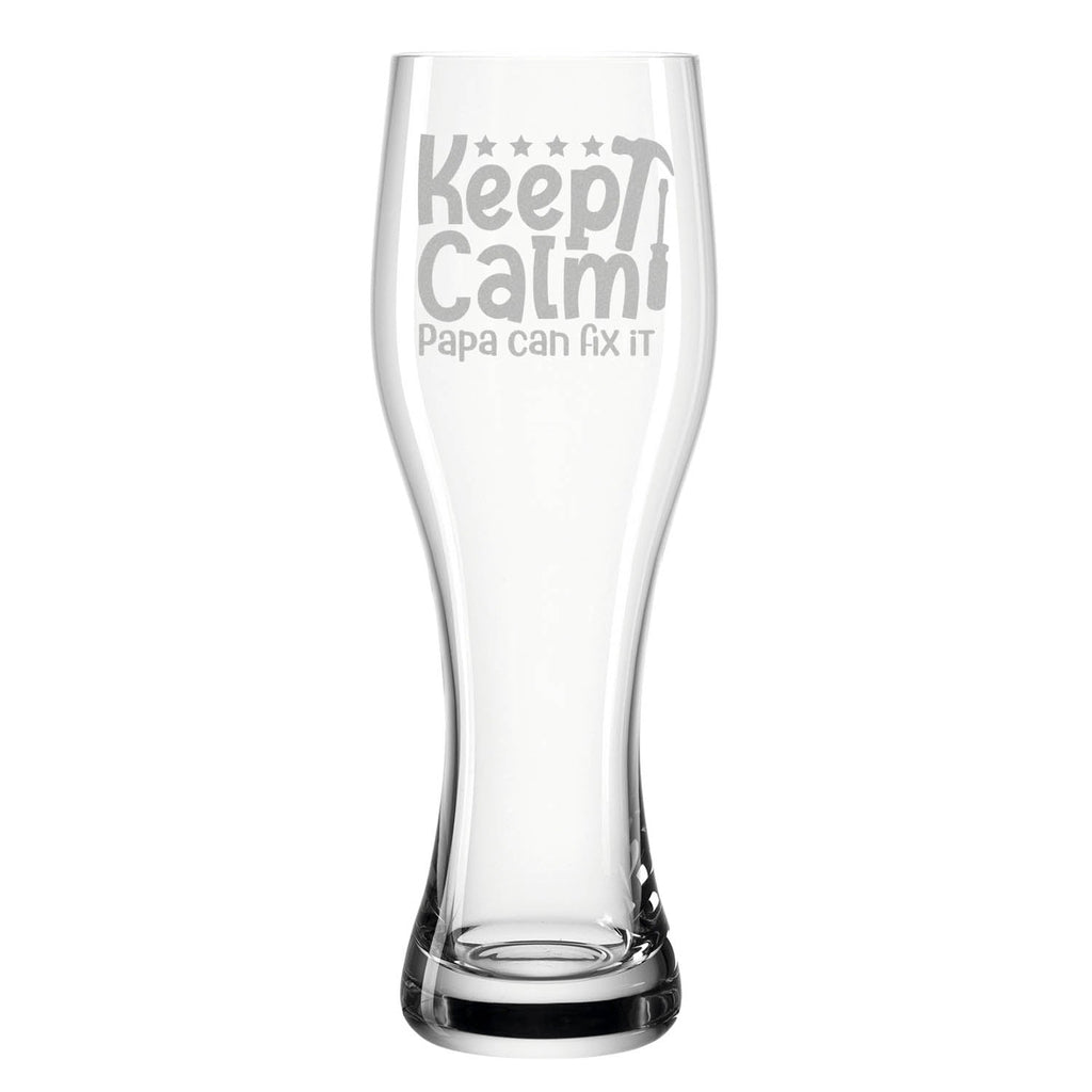 Leonardo Weizenglas "Keep calm papa can fix it"