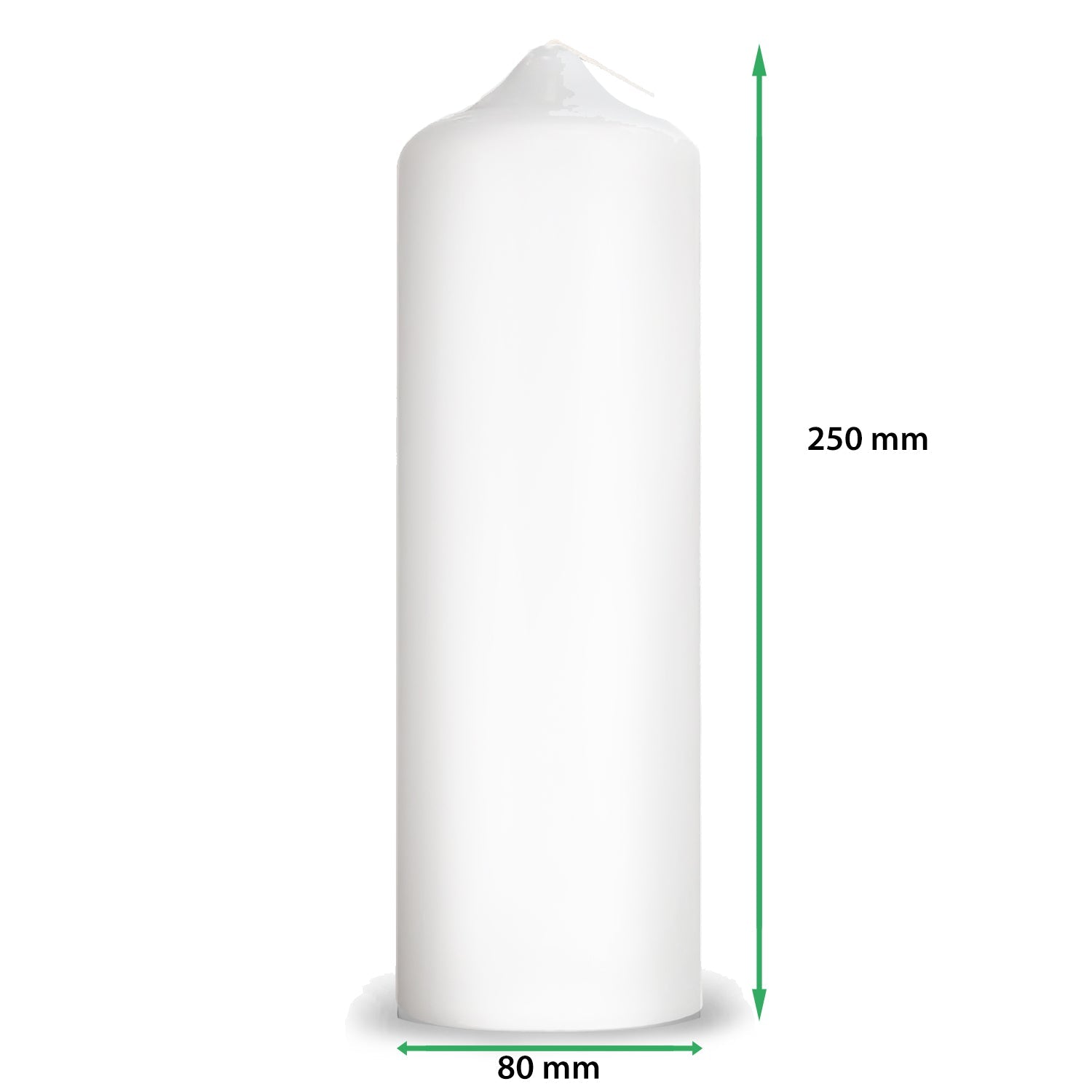 Große Kerze "Pärchen" mit Namen für Paare