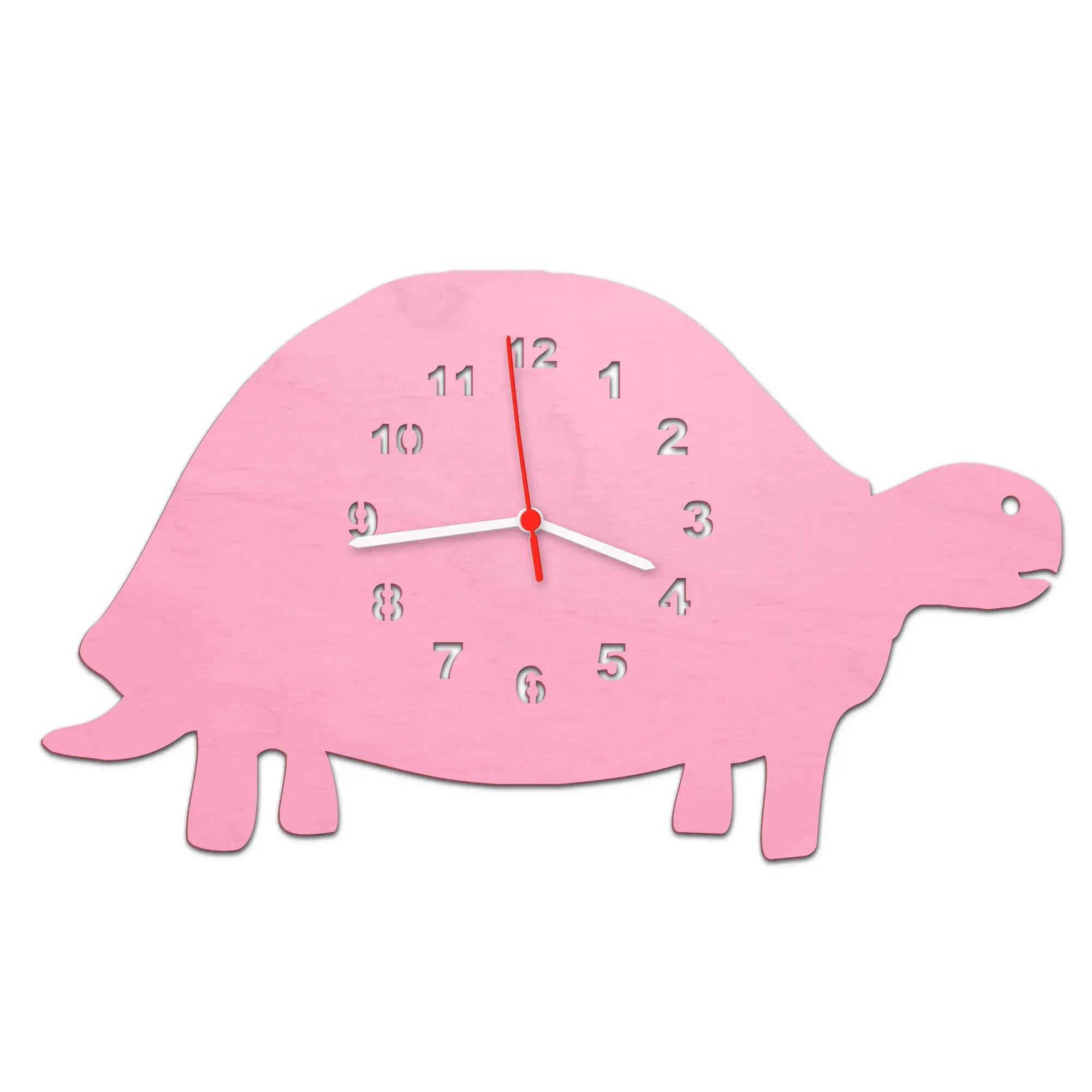 Kinder Wanduhr im Schildkröten Design