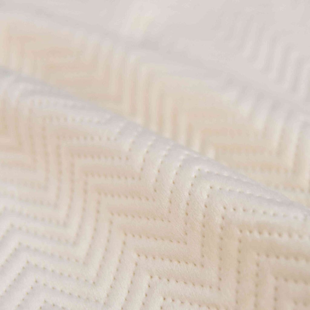 Kissen Dekokissen Jacquard »GRETA« mit Fischgrät-Design pflegeleicht Reißverschluss weiche 320g Füllung - Vielfältige Farbauswahl 2023510