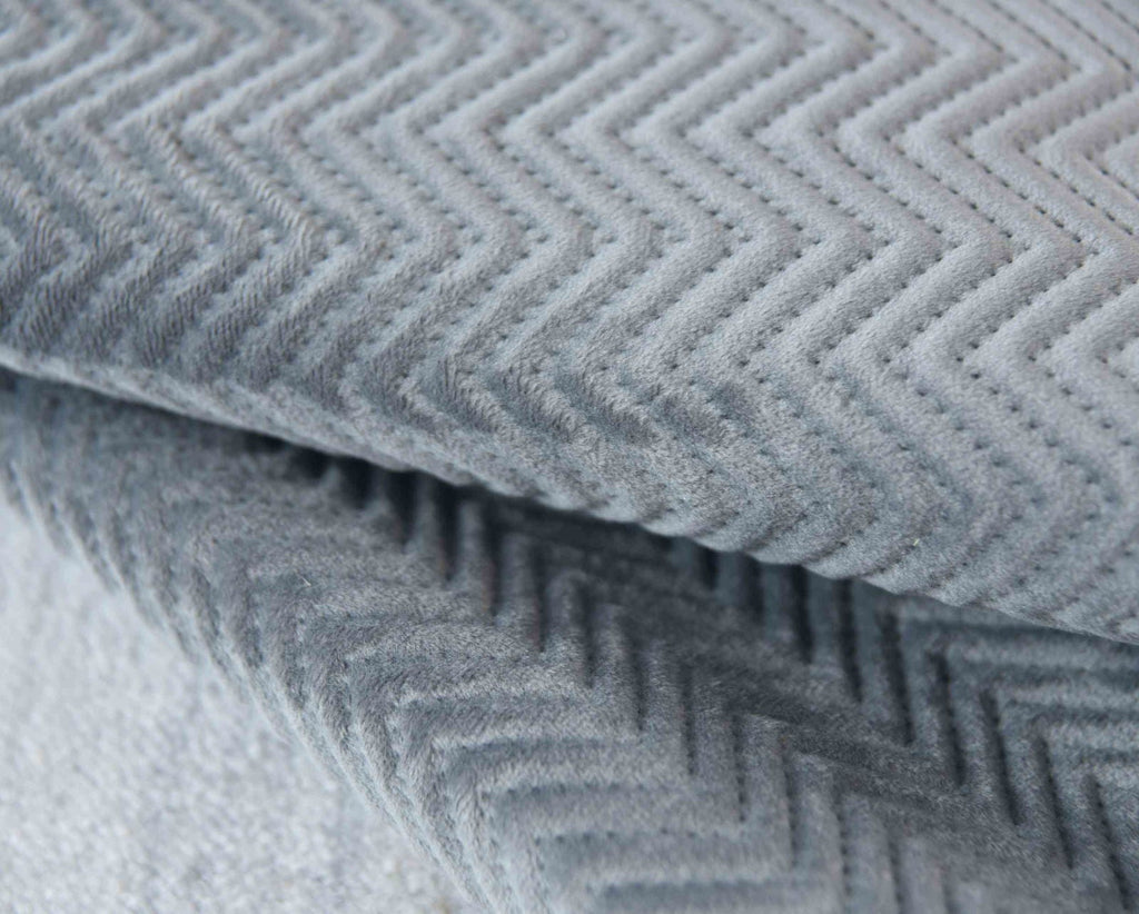 Kissen Dekokissen Jacquard »GRETA« mit Fischgrät-Design pflegeleicht Reißverschluss weiche 320g Füllung - Vielfältige Farbauswahl 2023510