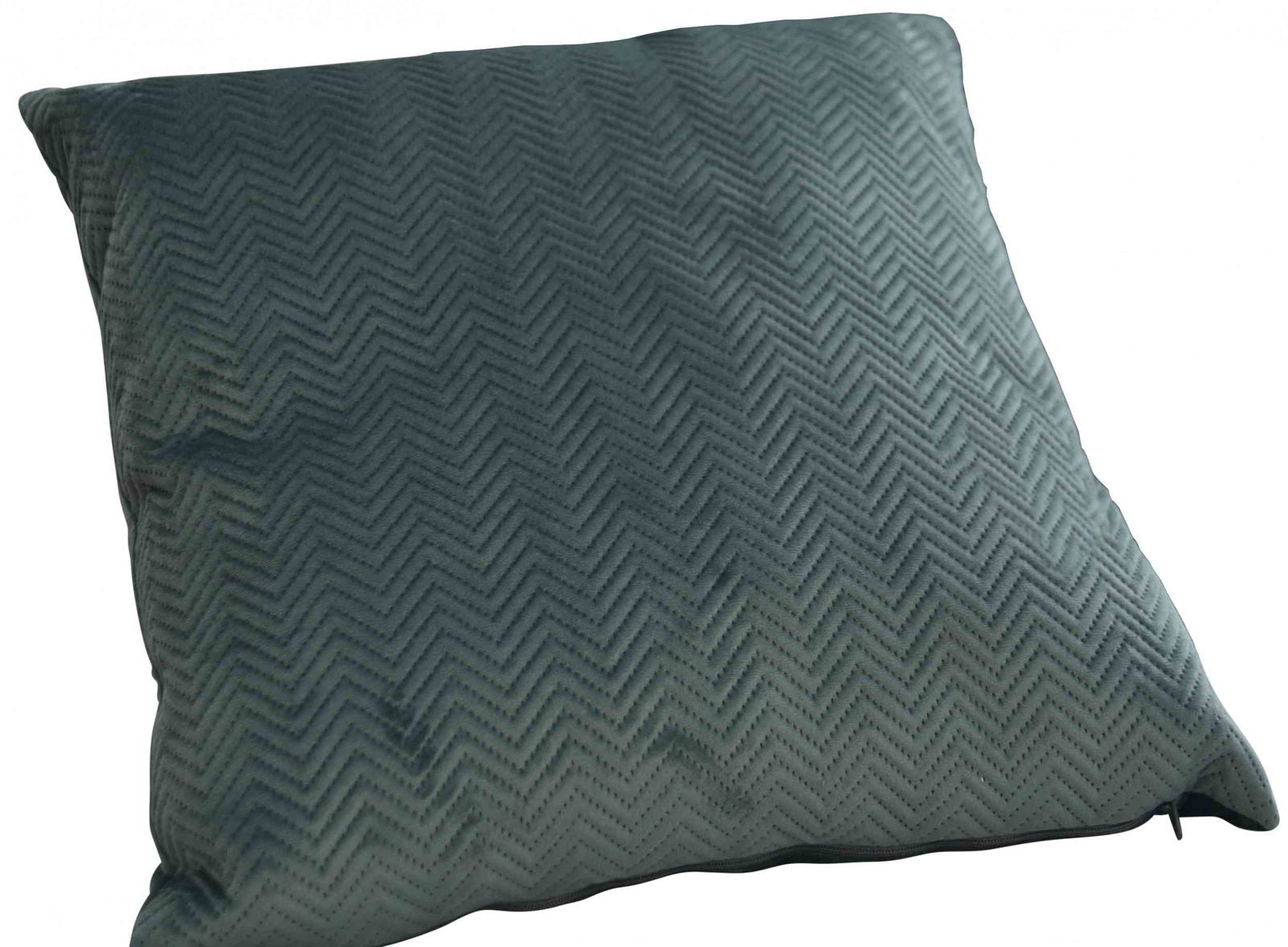 Kissen Dekokissen Jacquard »GRETA« mit Fischgrät-Design pflegeleicht Reißverschluss weiche 320g Füllung - Vielfältige Farbauswahl 2023510
