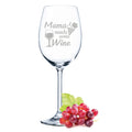Leonardo Weinglas mit Gravur "Mama needs some Wine"
