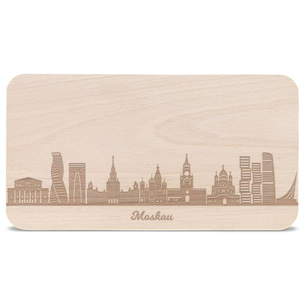 Frühstücksbrettchen Skyline Moskau