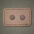 Ohrstecker aus Holz | Mandala N°1