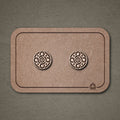 Ohrstecker aus Holz | Mandala N°3
