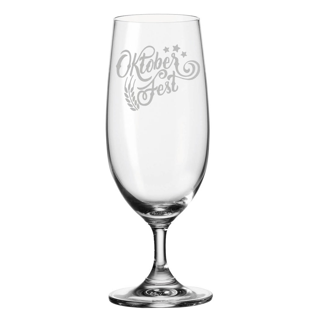 Leonardo Bierglas mit Gravur "Oktoberfest Schriftzug"