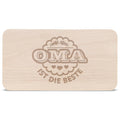 Schneidebrett Frühstücksbrettchen "Oma ist die Beste"