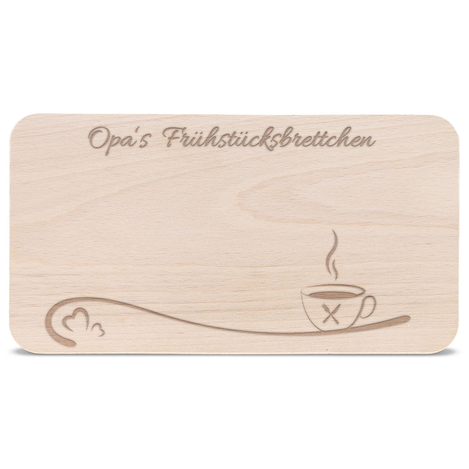 Frühstücksbrettchen Opa´s Frühstücksbrettchen