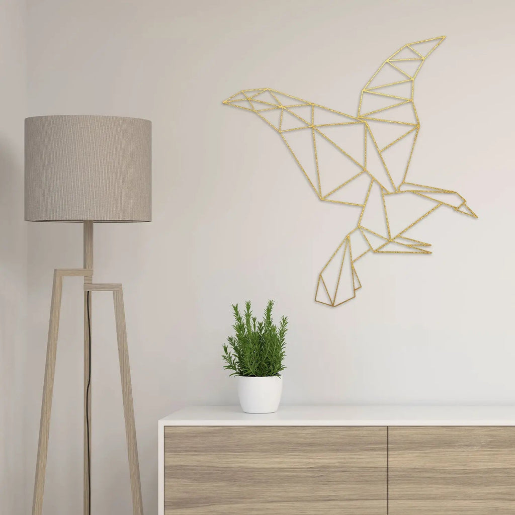 Origami Adler aus Holz -