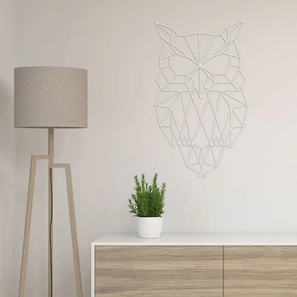 Origami Eule aus Holz -