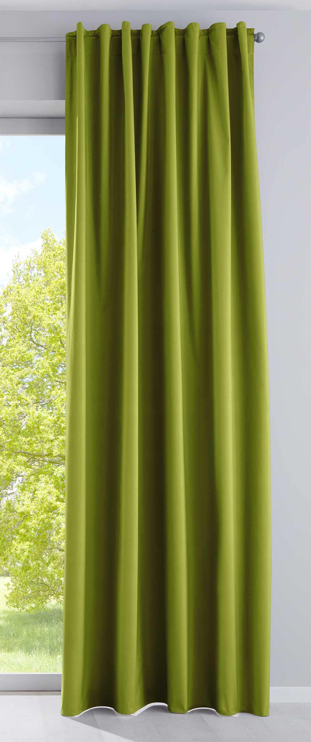 Outdoor Verdunklung Vorhang »DARK« 100% Blickdicht Schlaufen Kräuselband Raffhalter Softshell Material Lichtundurchlässig 10000350
