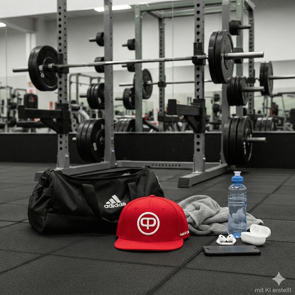 Snapback Cap - Red & White