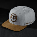 Snapback Cap - Grey & Suede