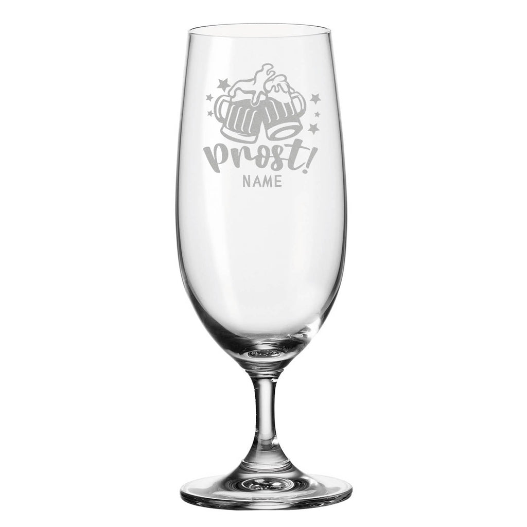 Leonardo Bierglas mit Gravur "Prost Bier" mit Namen