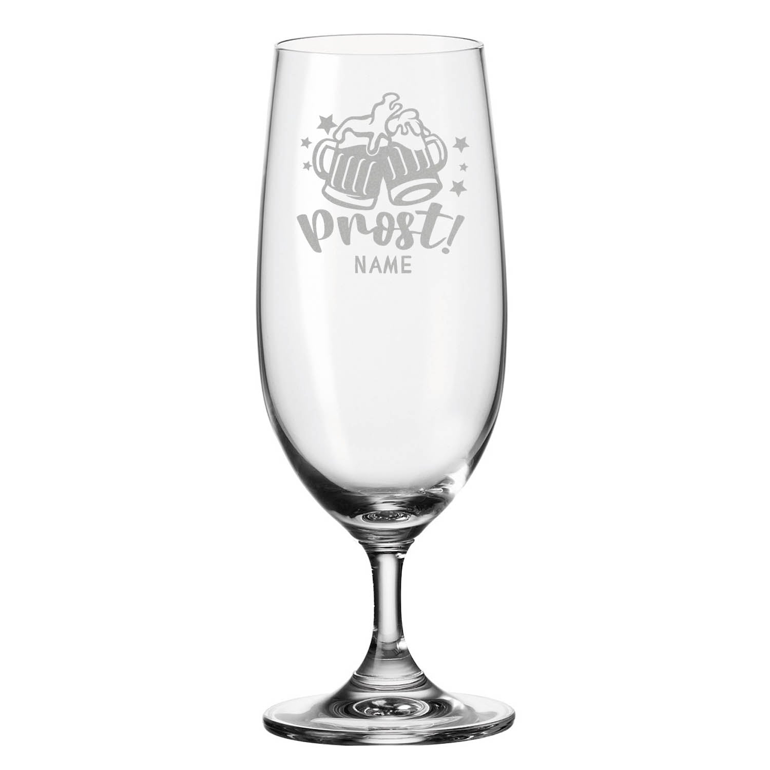 Leonardo Bierglas mit Gravur "Prost Bier" mit Namen