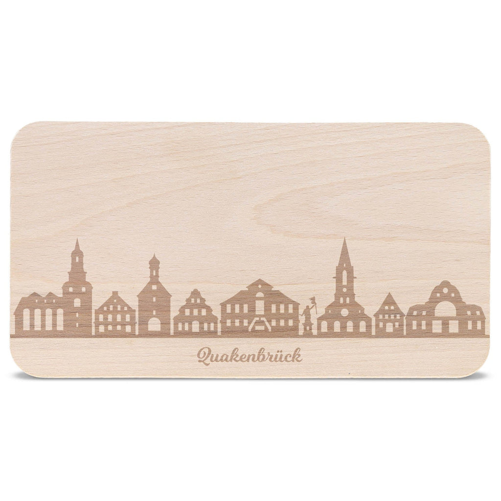 Frühstücksbrettchen Skyline Quakenbrück