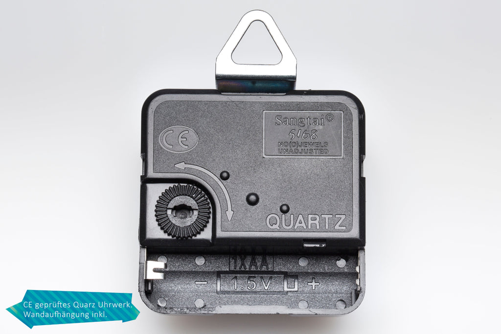 Wanduhr aus Vinyl Skyline Reutlingen