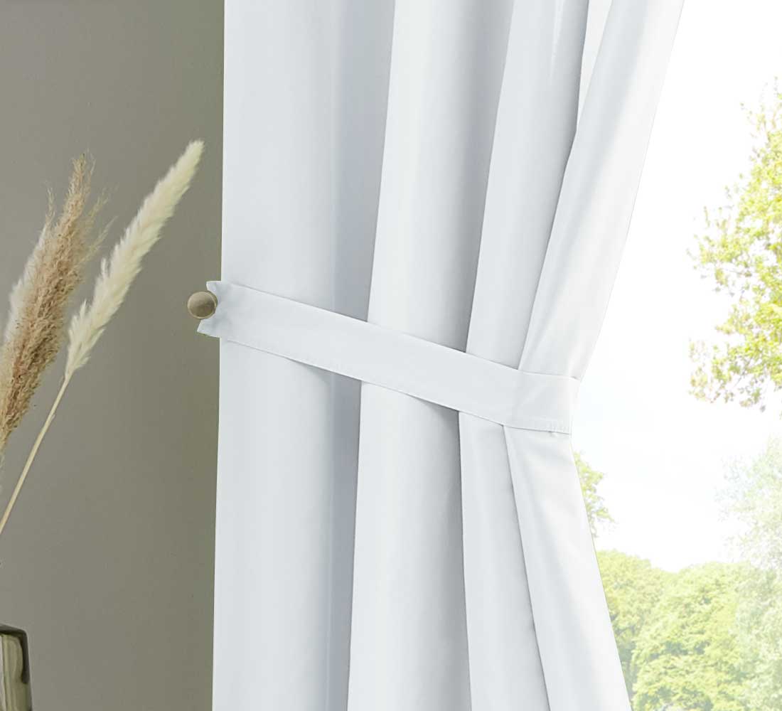 Raffhalter Microsatin 50 x 5 cm  Polyester Pflegeleicht Zubehör 20400R