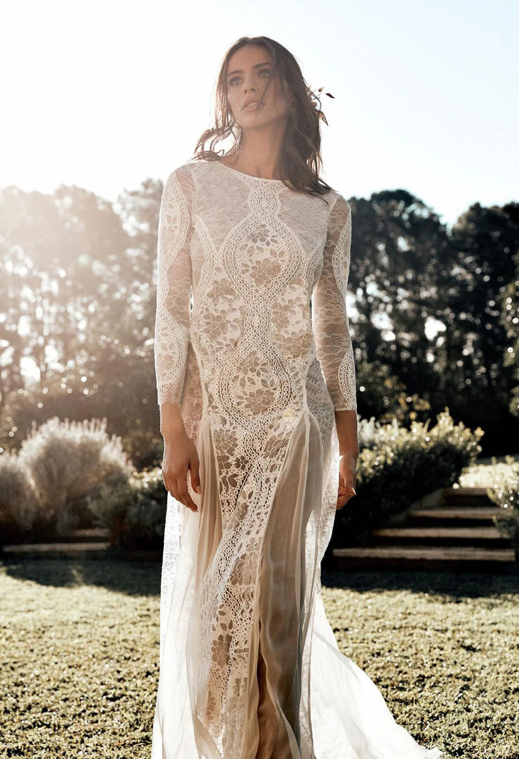Boho style girl dress white cotton lace sleeveless long summer