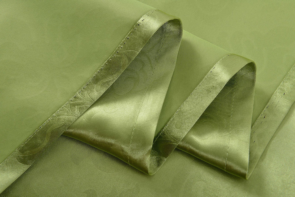 Satin Emboss / Reliefprägung bemustert Vorhang Gardine, Barock, 20370