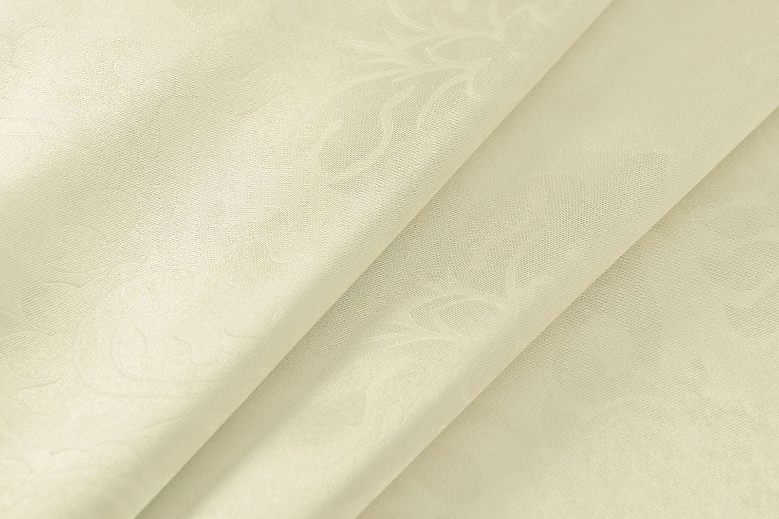 Satin Emboss / Reliefprägung bemustert Vorhang Gardine, Barock, 20370