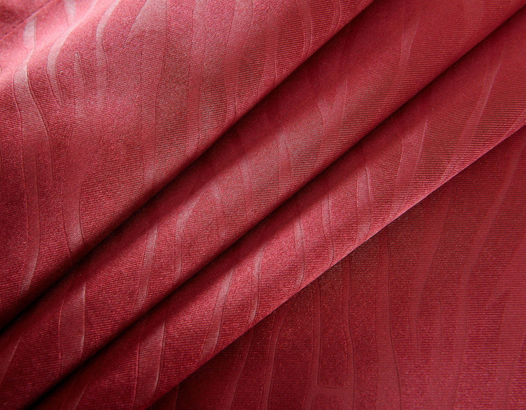 Satin Emboss / Reliefprägung bemustert Vorhang Gardine, Zebra  -20371- Blickdicht zum Verdunkeln mit Ösen,  (Höhe x Breite in cm) 20371