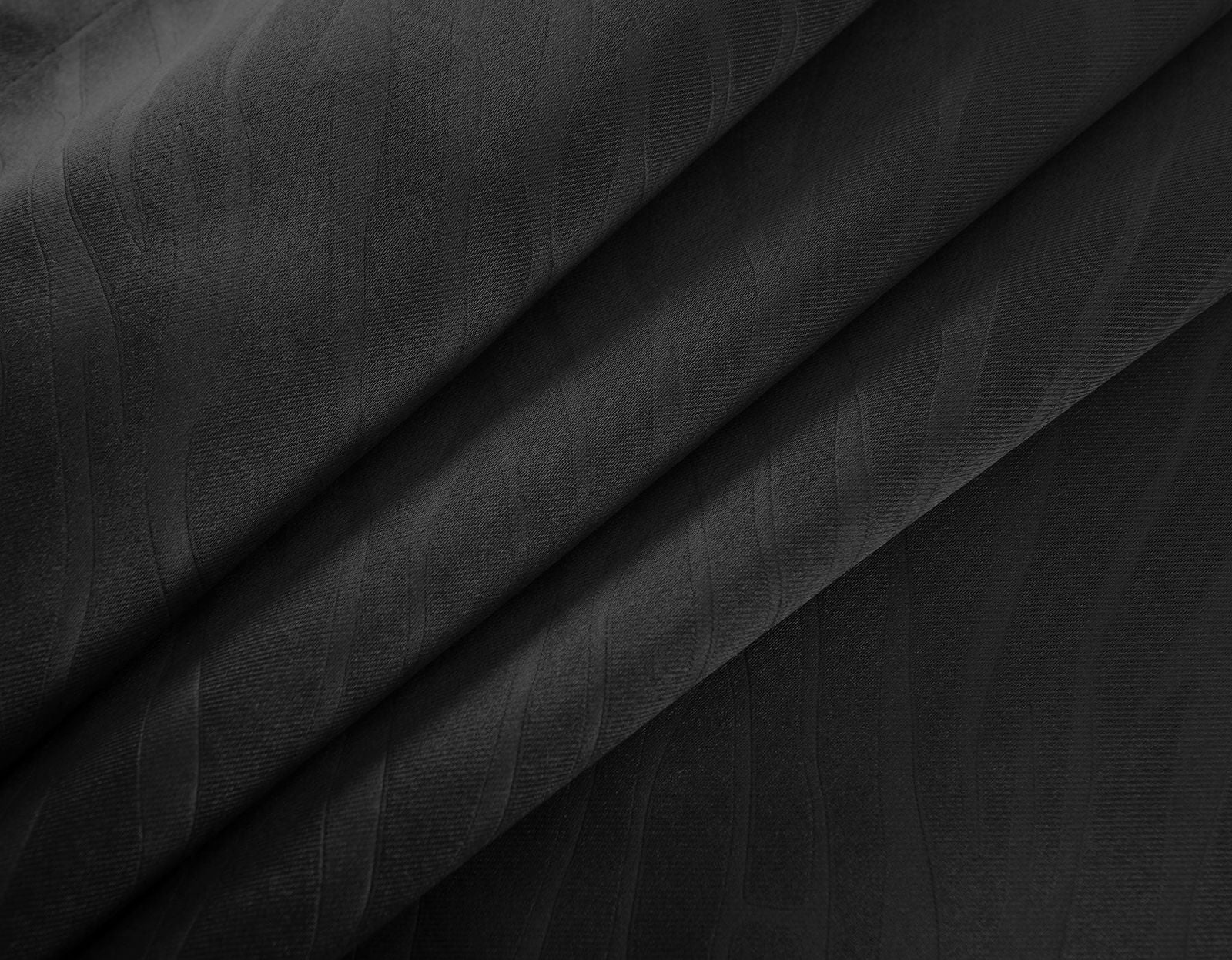 Satin Emboss / Reliefprägung bemustert Vorhang Gardine, Zebra  -20371- Blickdicht zum Verdunkeln mit Ösen,  (Höhe x Breite in cm) 20371