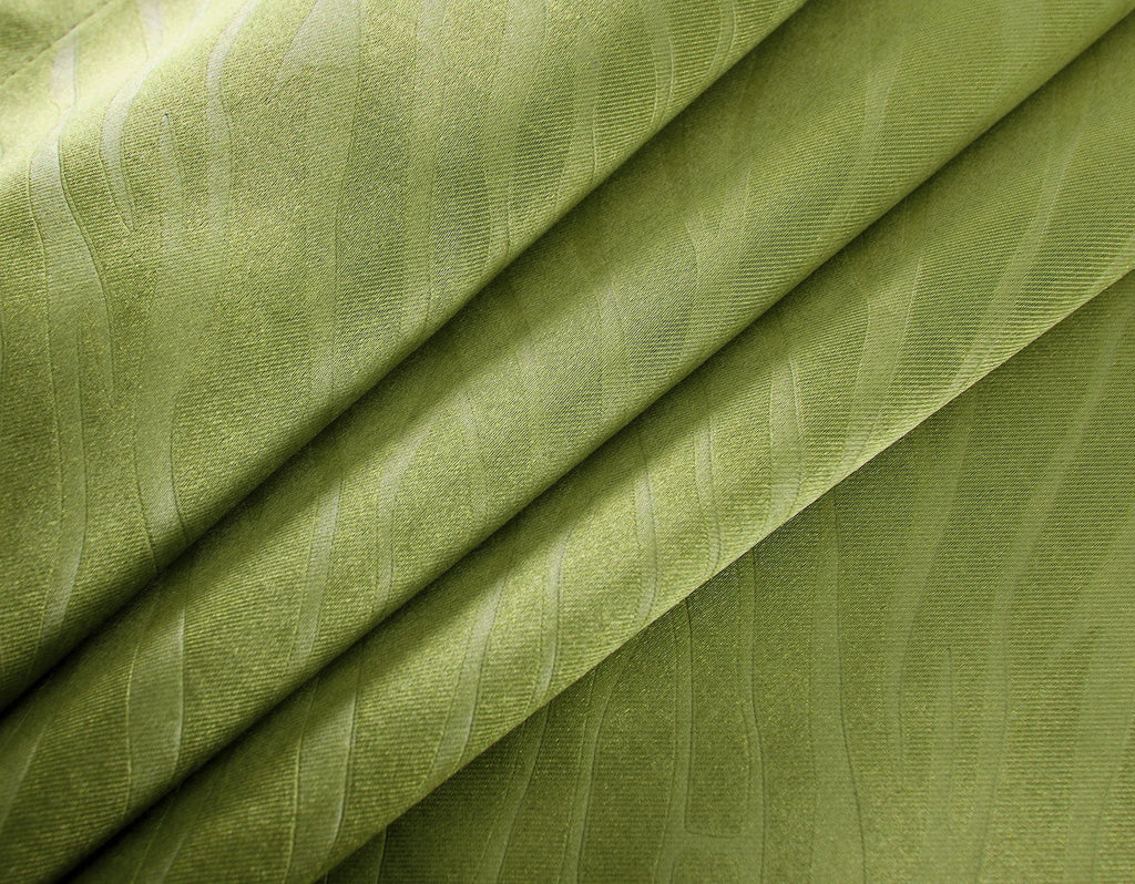 Satin Emboss / Reliefprägung bemustert Vorhang Gardine, Zebra  -20371- Blickdicht zum Verdunkeln mit Ösen,  (Höhe x Breite in cm) 20371