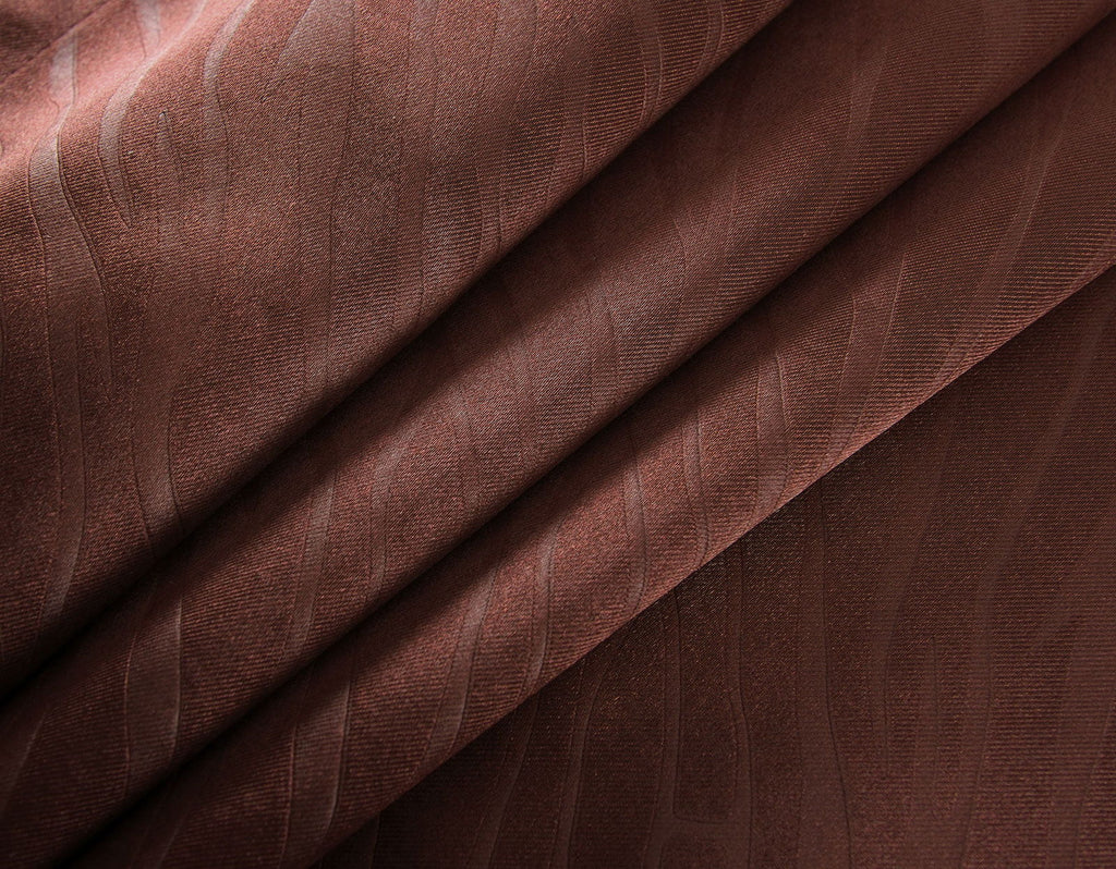 Satin Emboss / Reliefprägung bemustert Vorhang Gardine, Zebra  -20371- Blickdicht zum Verdunkeln mit Ösen,  (Höhe x Breite in cm) 20371