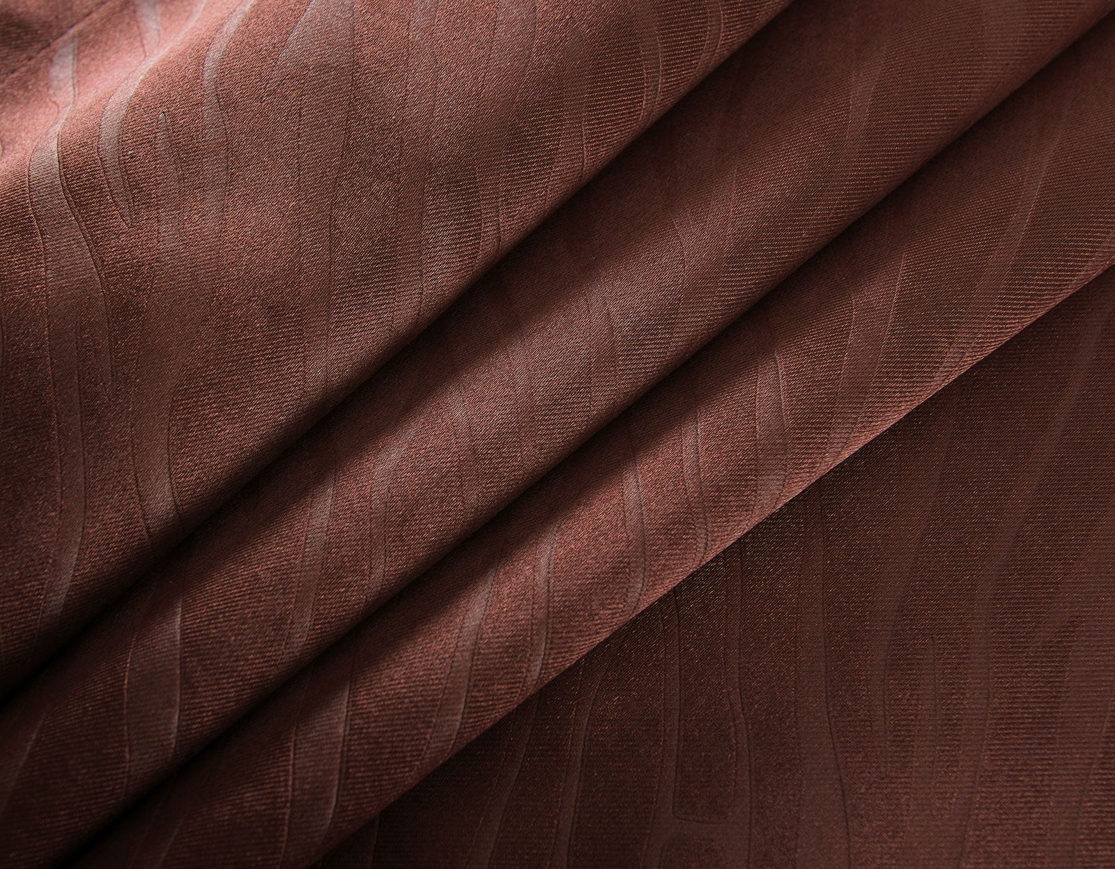 Satin Emboss / Reliefprägung bemustert Vorhang Gardine, Zebra  -20371- Blickdicht zum Verdunkeln mit Ösen,  (Höhe x Breite in cm) 20371