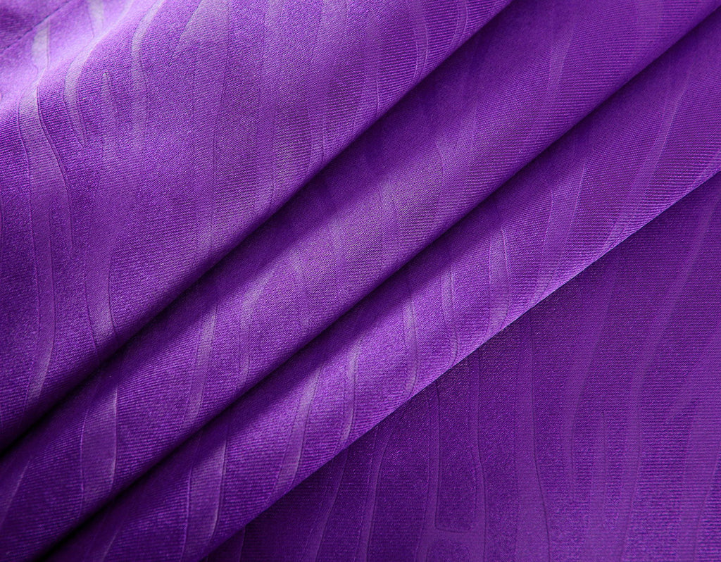 Satin Emboss / Reliefprägung bemustert Vorhang Gardine, Zebra  -20371- Blickdicht zum Verdunkeln mit Ösen,  (Höhe x Breite in cm) 20371