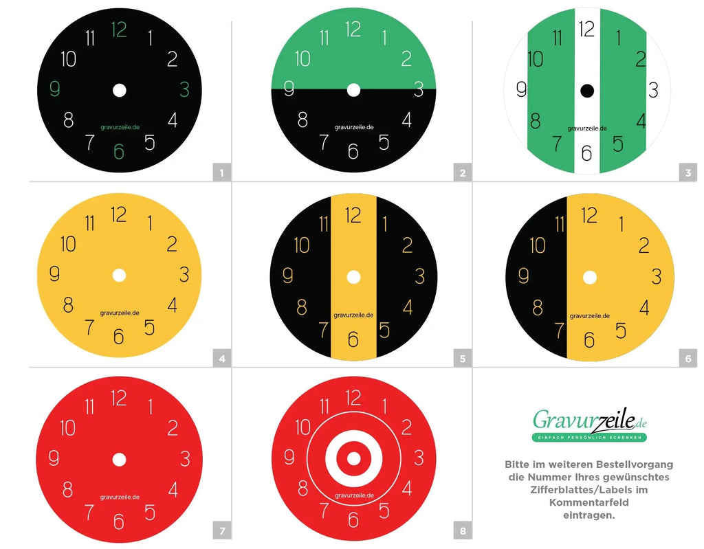 Wanduhr aus Vinyl Skyline Kerpen