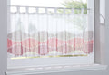 Scheibengardine »Amasya« Sichtschutz Dekoration Transparent Jacquard Voile Küchenfenster Modern Wellenform 10000308