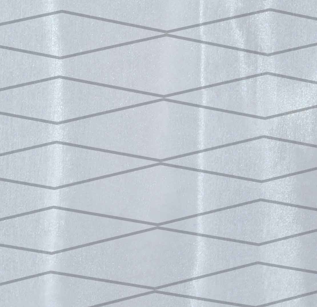 Scheibengardine Voile »Ulm« Ausbrenner Bedruckt Sichtschutz Transparent  Küchenfenster 202071