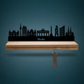 Schlüsselleiste Holz Skyline Berlin