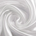 Stoff Deko Satin 10 Meter 150 cm Breit Weiß Blickdicht Weichfließend DIY Selbermachen Stoffballen 61068-10