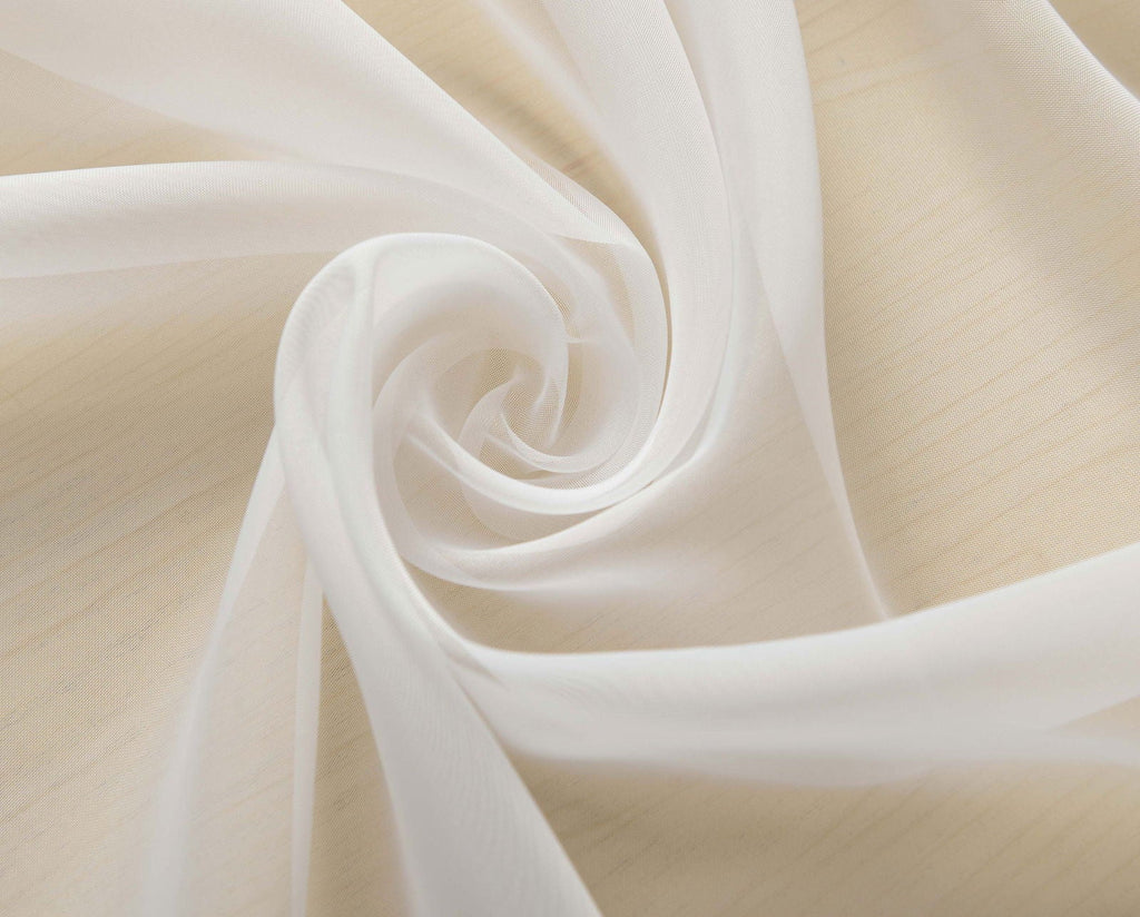 Stoff Meterware Voile, transparent aus Polyester  61050