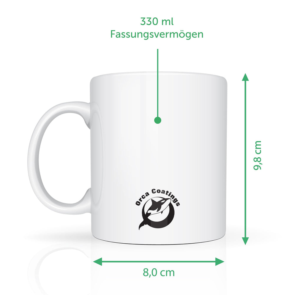 Bedruckte Tasse mit Spruch Alles gute zum Muttertag
