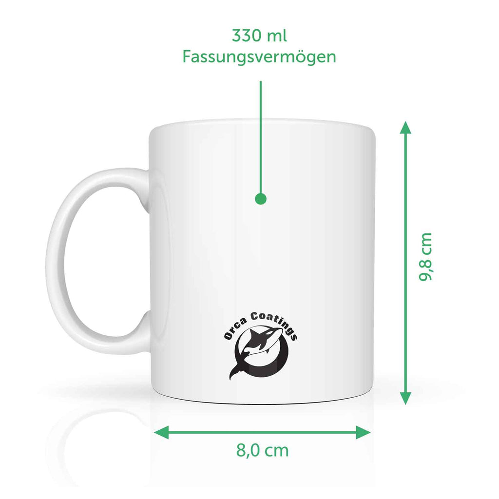 Bedruckte Tasse mit Spruch - The Codefather